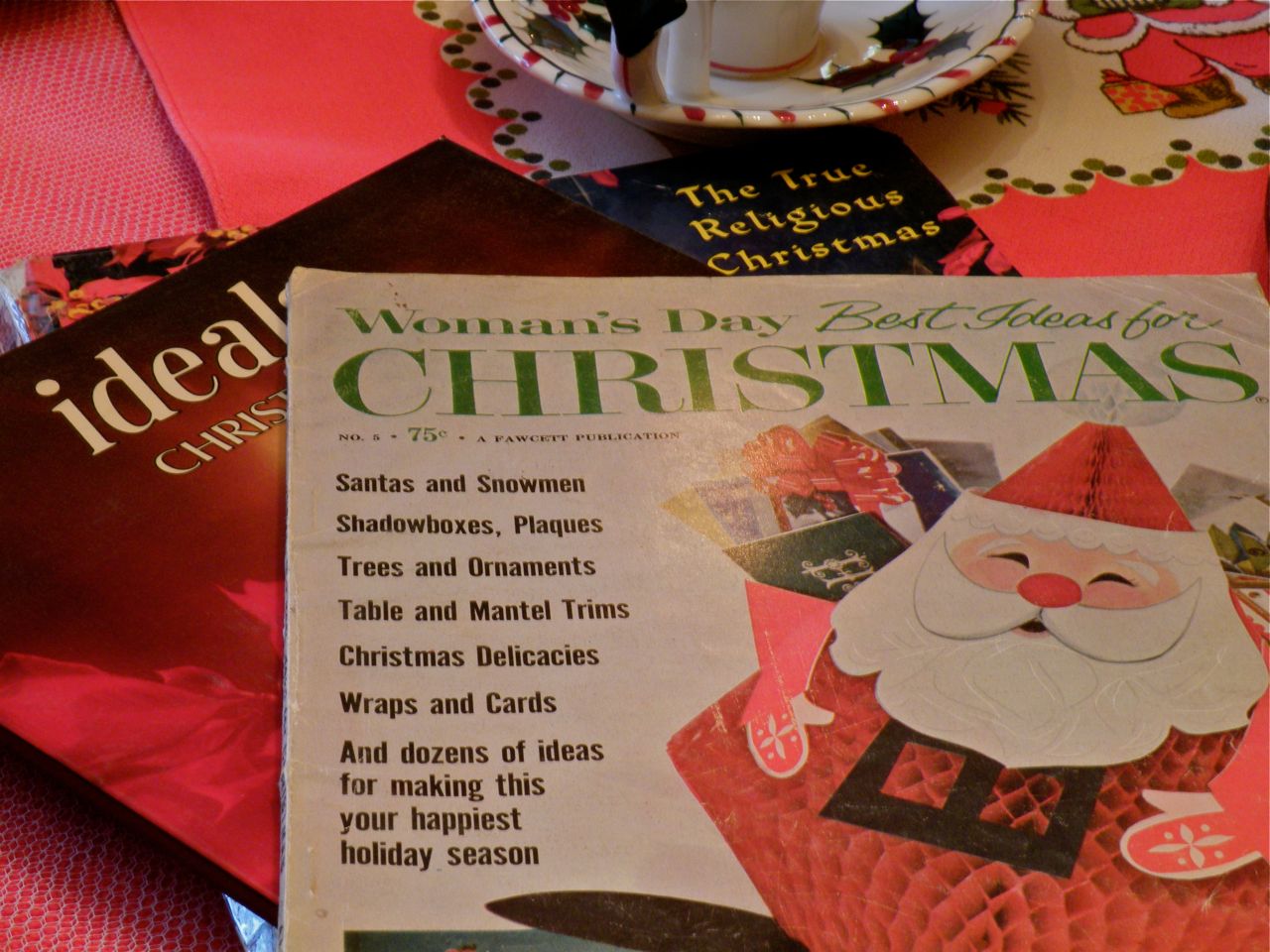 Fine art christmas postage stamps. postage stamps Ho Ho Ho … A Vintage Christmas Tablescape