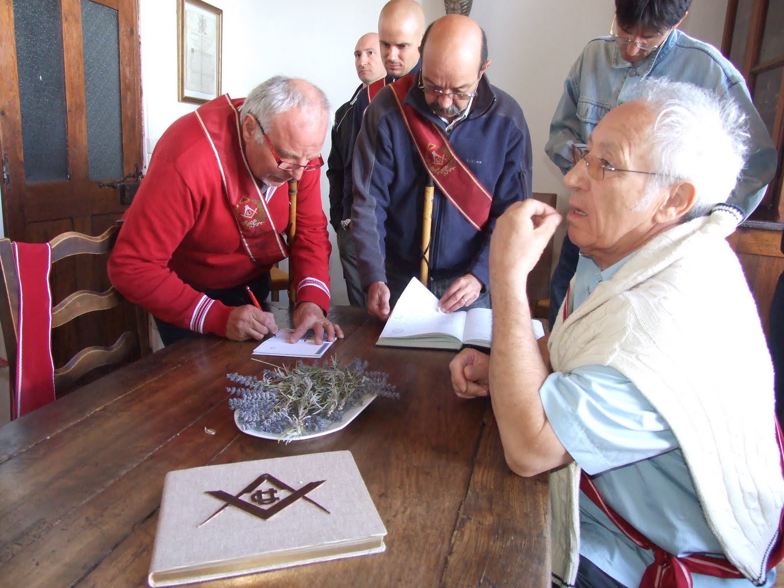 Union Compagnonnique Passage de notre Pays Courant à la Sainte Baume