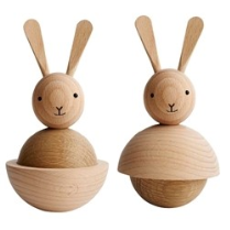 Lapin en bois sur Esprit Nordik via Nat et nature