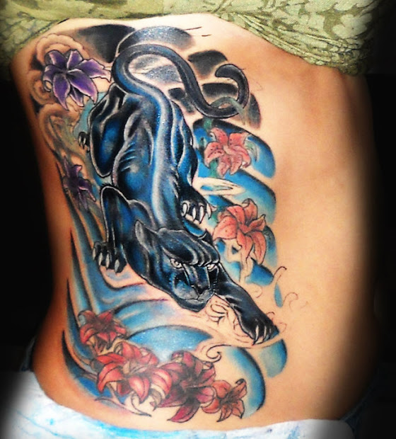 panther tattoo3d tattoos