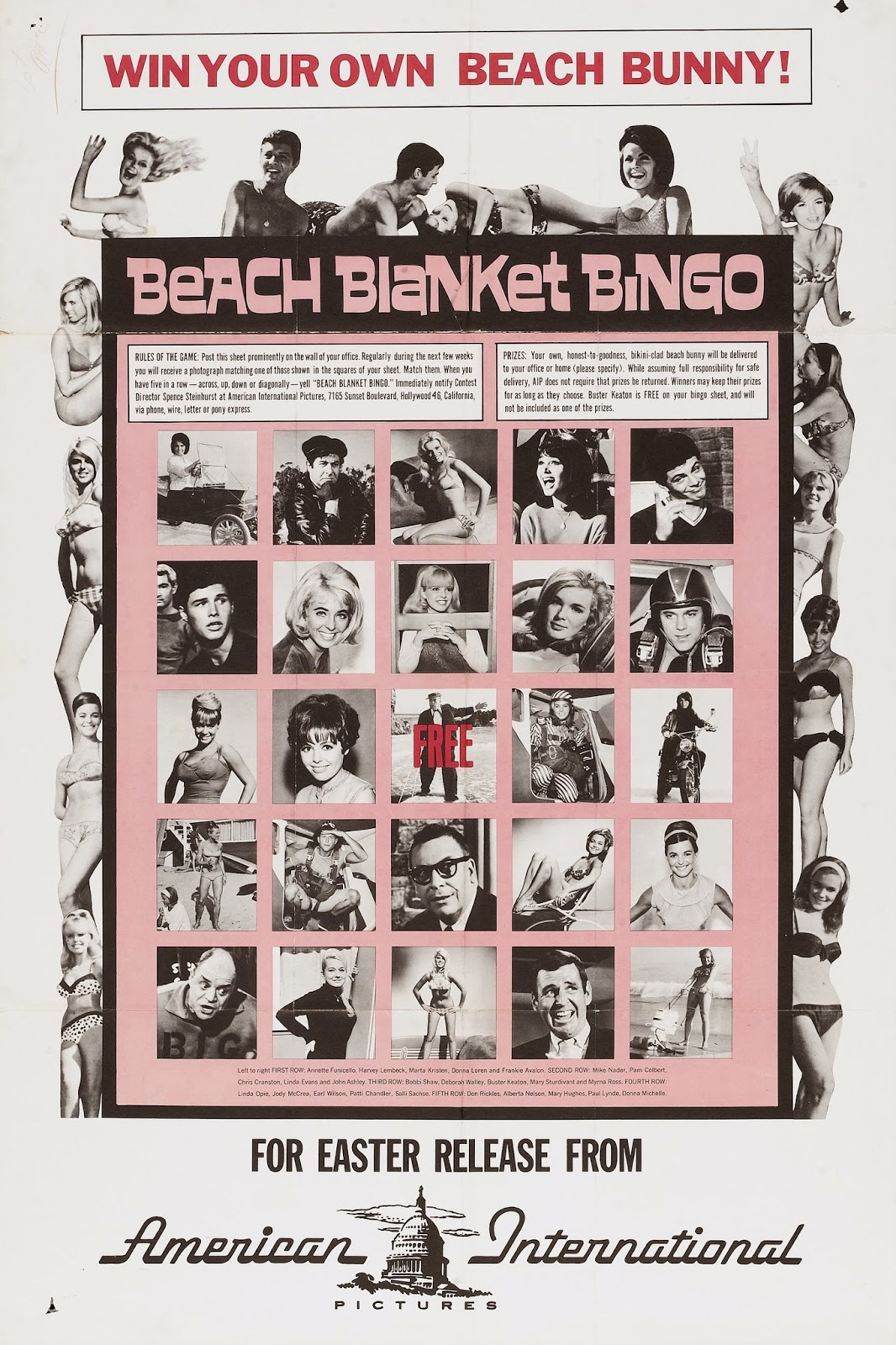 Happyotter BEACH BLANKET BINGO (1965)