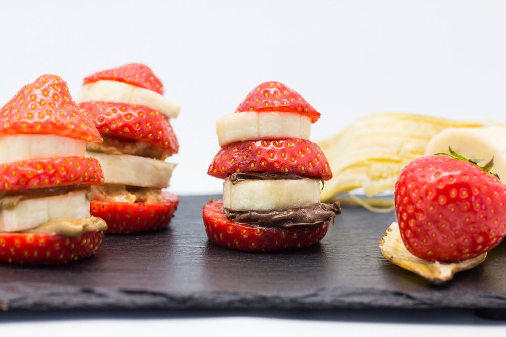 Hovkonditorn Strawberry Banana Towers