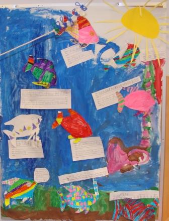 Mrs. Davison's Kindergarten: Pattern Fish!
