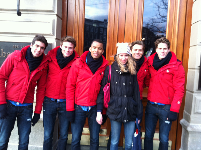 Freakdelafashion Abercrombie Fitch Models In Amsterdam Having Fun