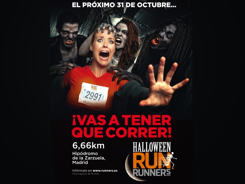 Halloween Run, este Halloween vas a tener que correr! Don't Stop Madrid