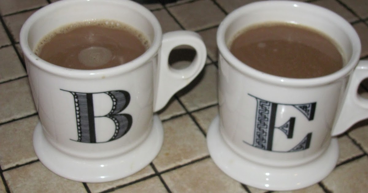 Something That's Beautiful How coffee and hot cocoa can improve your