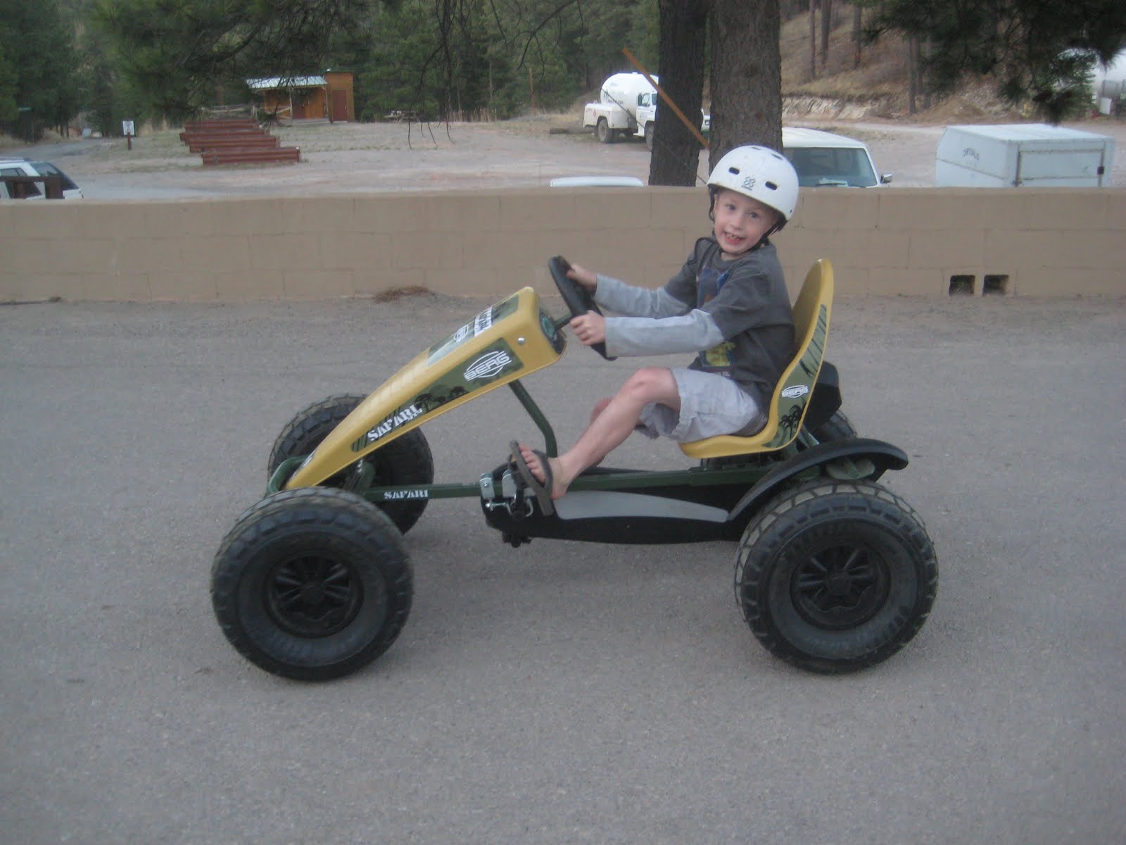 Created for His Glory Family Visit to SacramentoPedal Go Karts