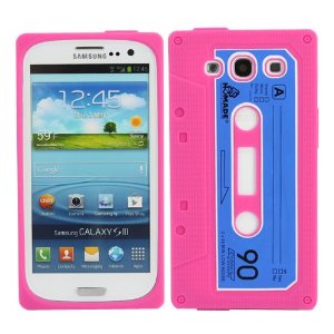 Fosmon Retro Soft Silicone Cassette Case for the Samsung Galaxy S3 