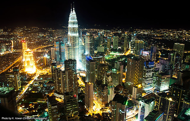 Kuala Lumpur City Skyline - KLCC - Petronas Twin Towers