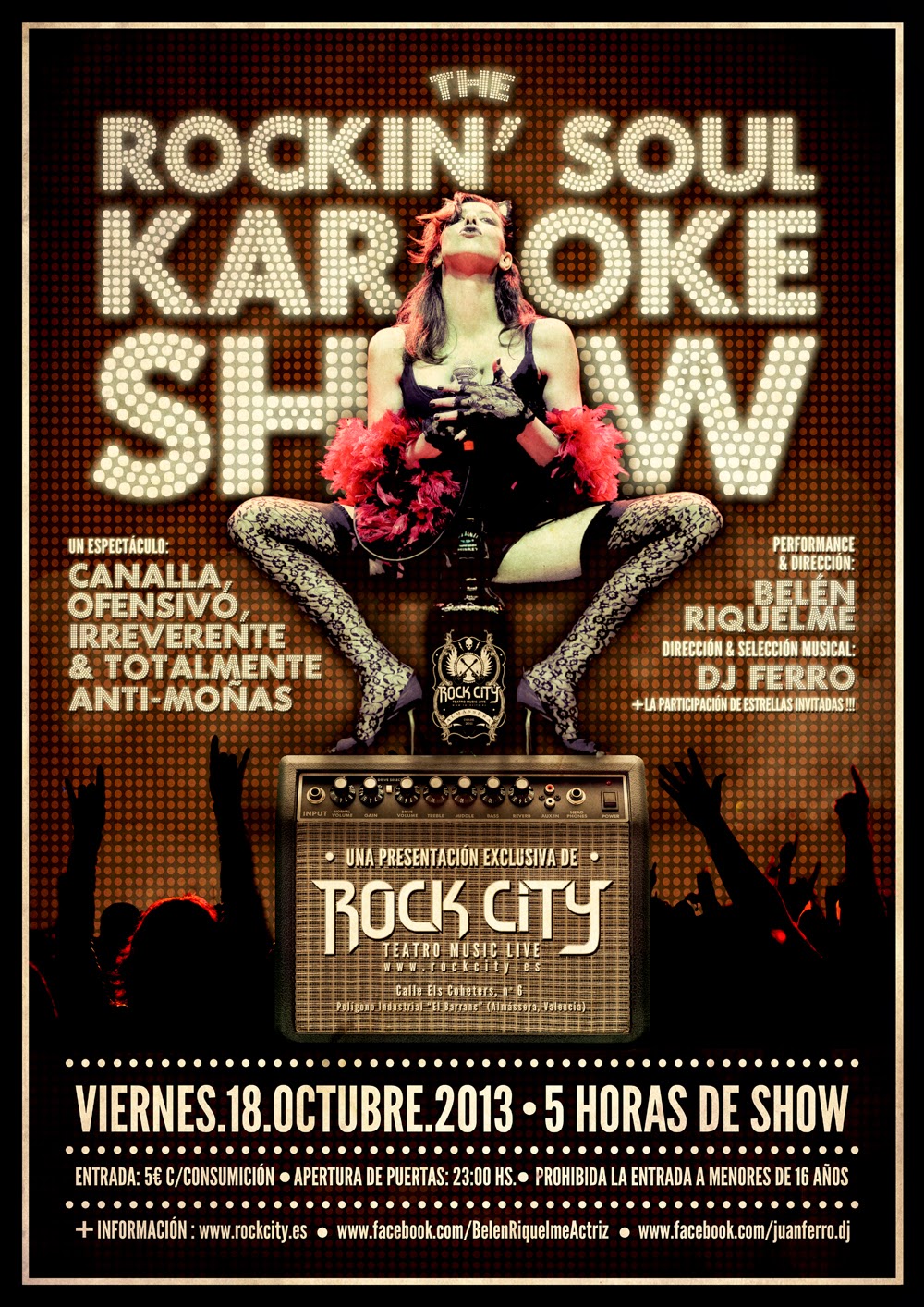 Belén Riquelme Profesional Blog "The Rockin´ Soul Karaoke Show"