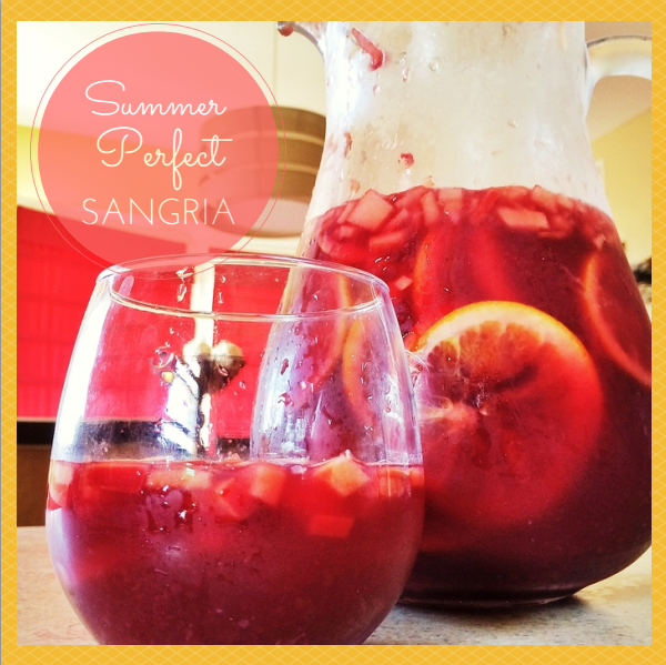 Summer Perfect Spiced Rum Sangria EASY & FAST