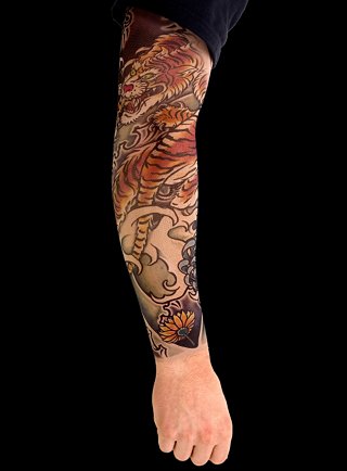 Latest Japanese Tattoo Sleeve