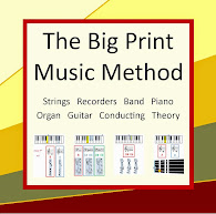 Big Print Music Education