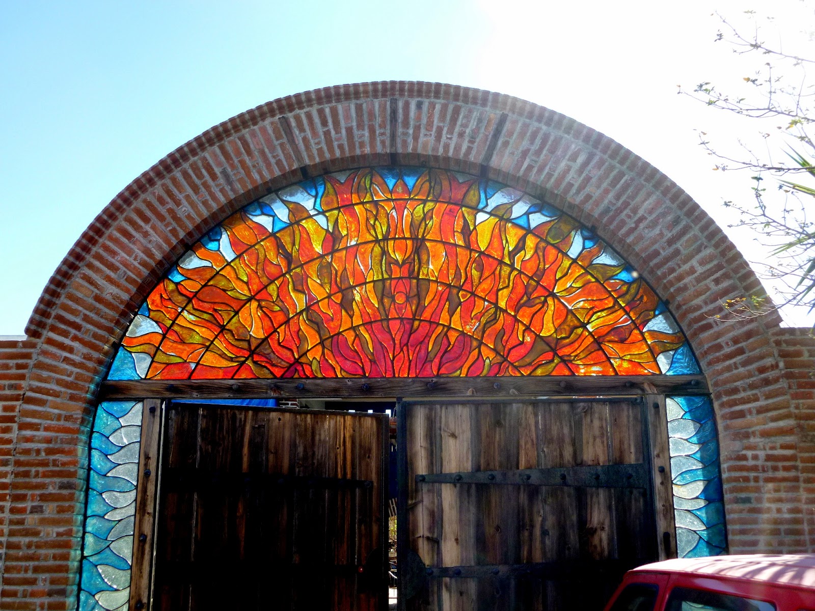 Photoops Vitrofusion Glass Blowing Factory Cabo San Lucas, Baja