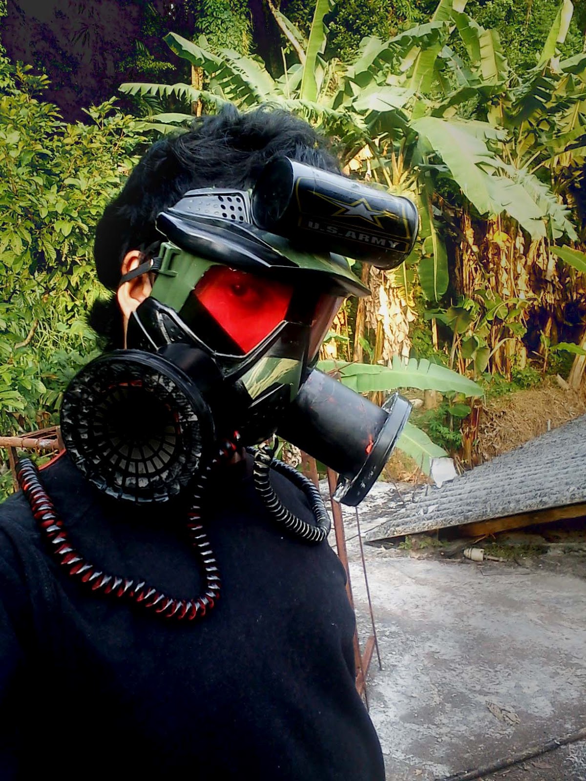 CharithMania HOW TO MAKE A GAS MASK