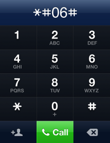 Dial *#06# Dial *#06#