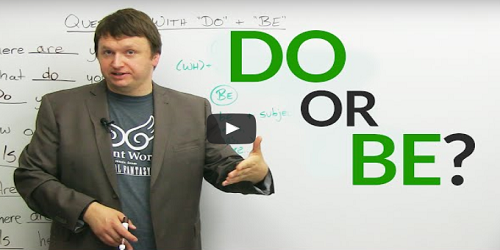 Online Classes Should you use DO or BE?