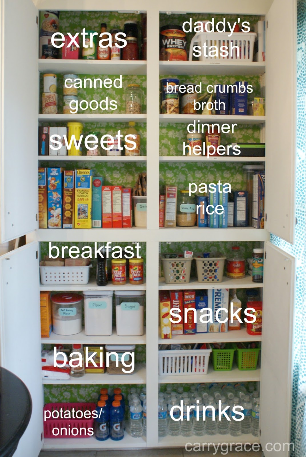 Carry Grace Simply Organized The Pantry