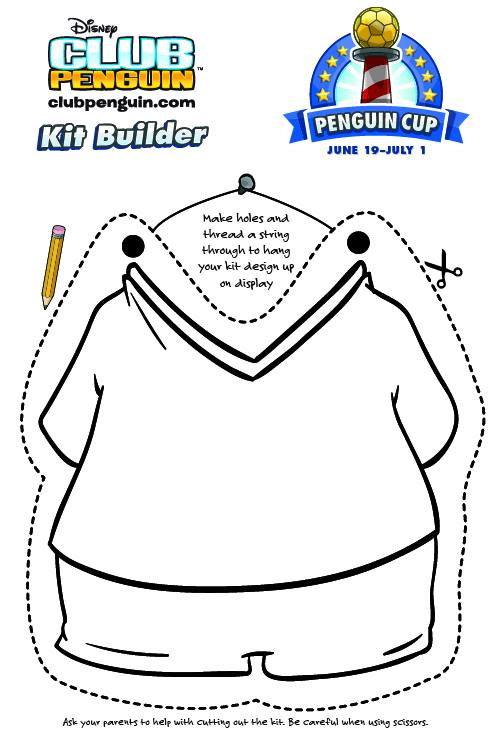 Club Penguin | Kit Copa Club Penguin Club Penguin | Kit Copa Club Penguin