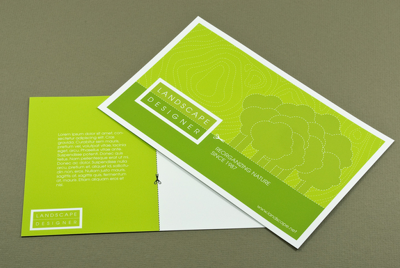 Skincare postcard flyer template, beauty salon flyer, spa flyer, flyer Best Postcard Design: November 2011