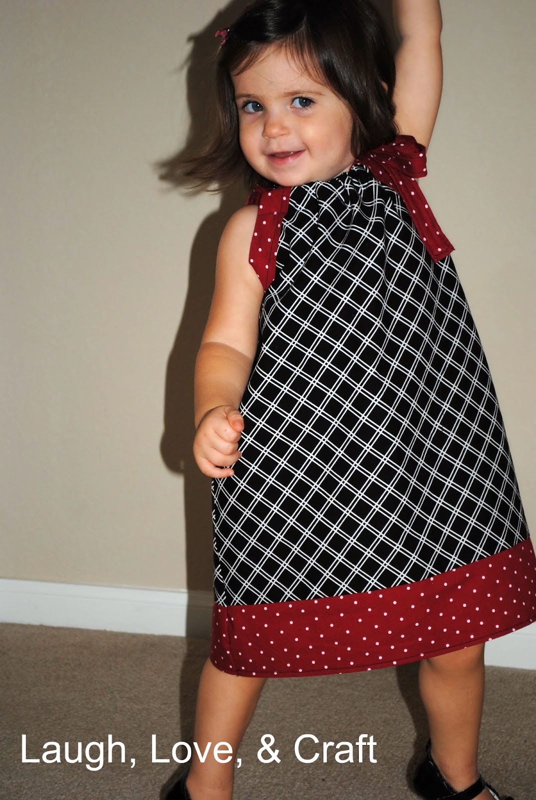 Laugh, Love, and Craft My Very First Pillowcase Dress