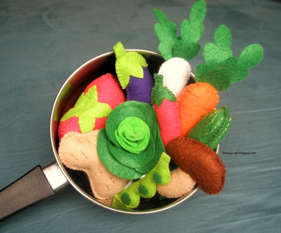 sarang craft Soft Toy Vegetables