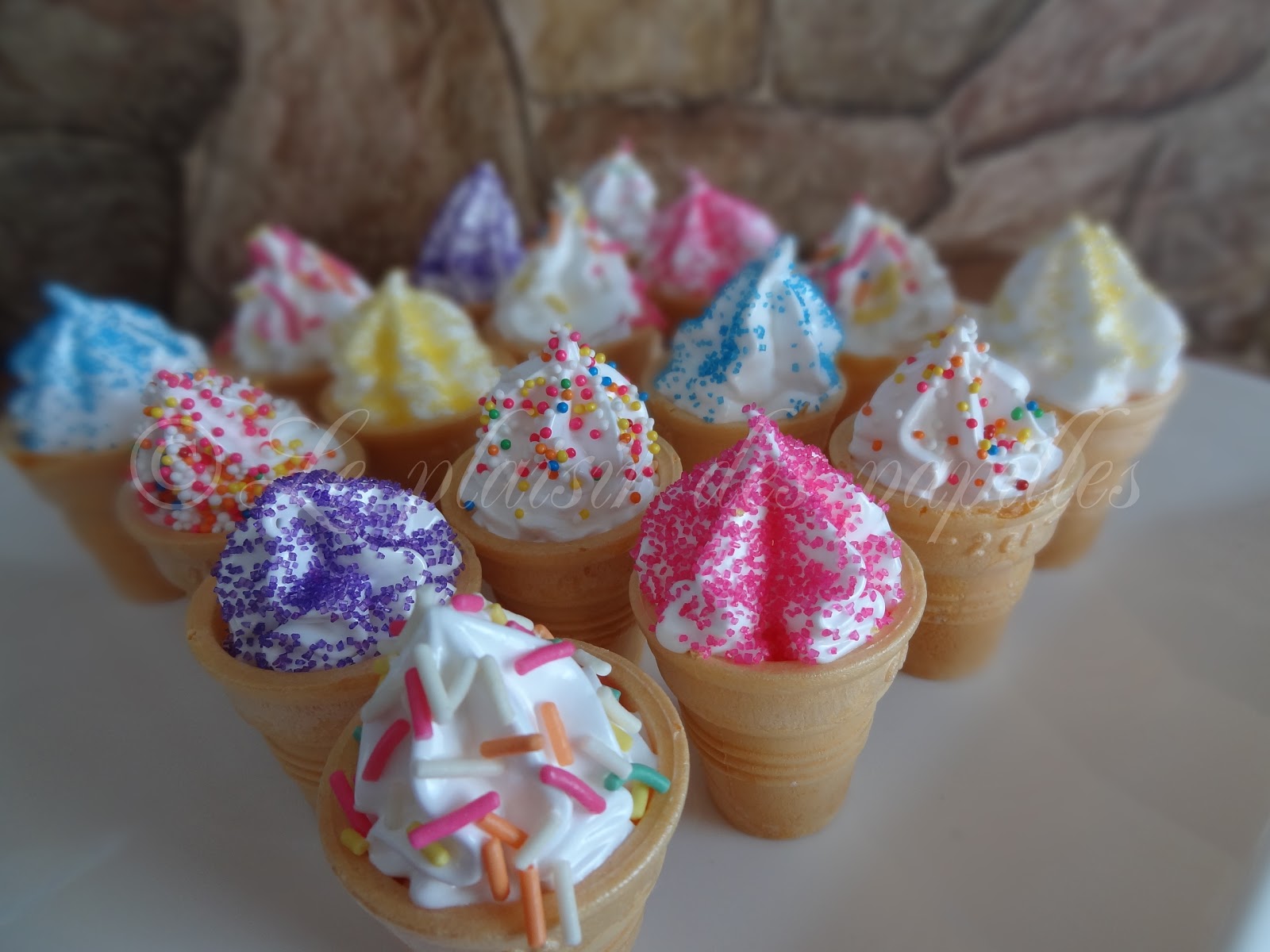 Le plaisir des papilles Petits à la guimauve