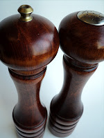 Huge Baribocraft Salt Shaker and Pepper Mill