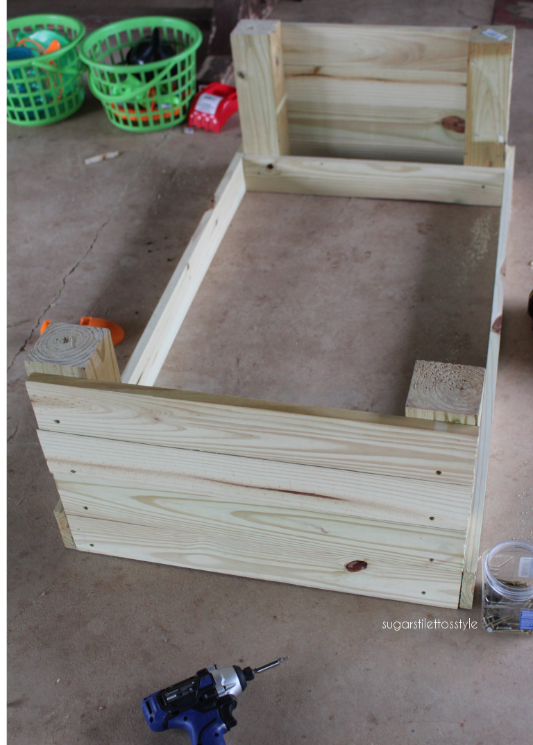 outdoor toy storage bench