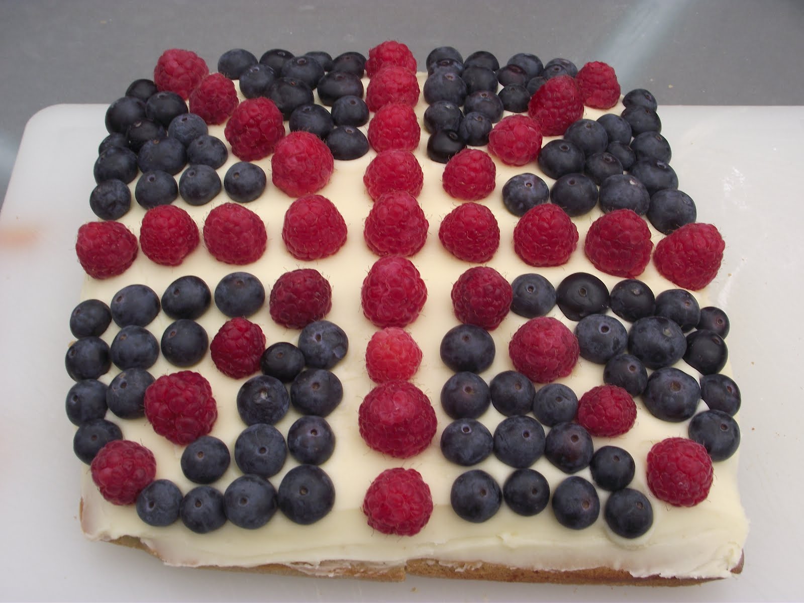 The Pasture Times A Jubilee Summer Fruit Sponge Cake