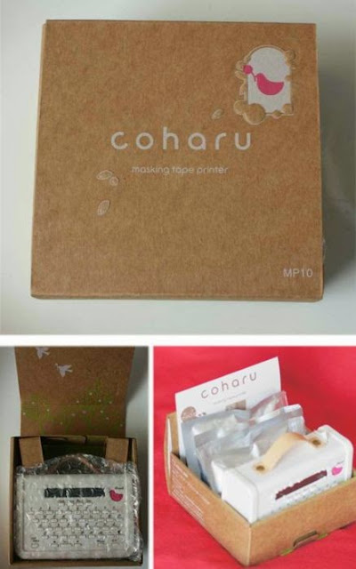 Coharu Impresora de cintas washi tape Label and Tape Printer