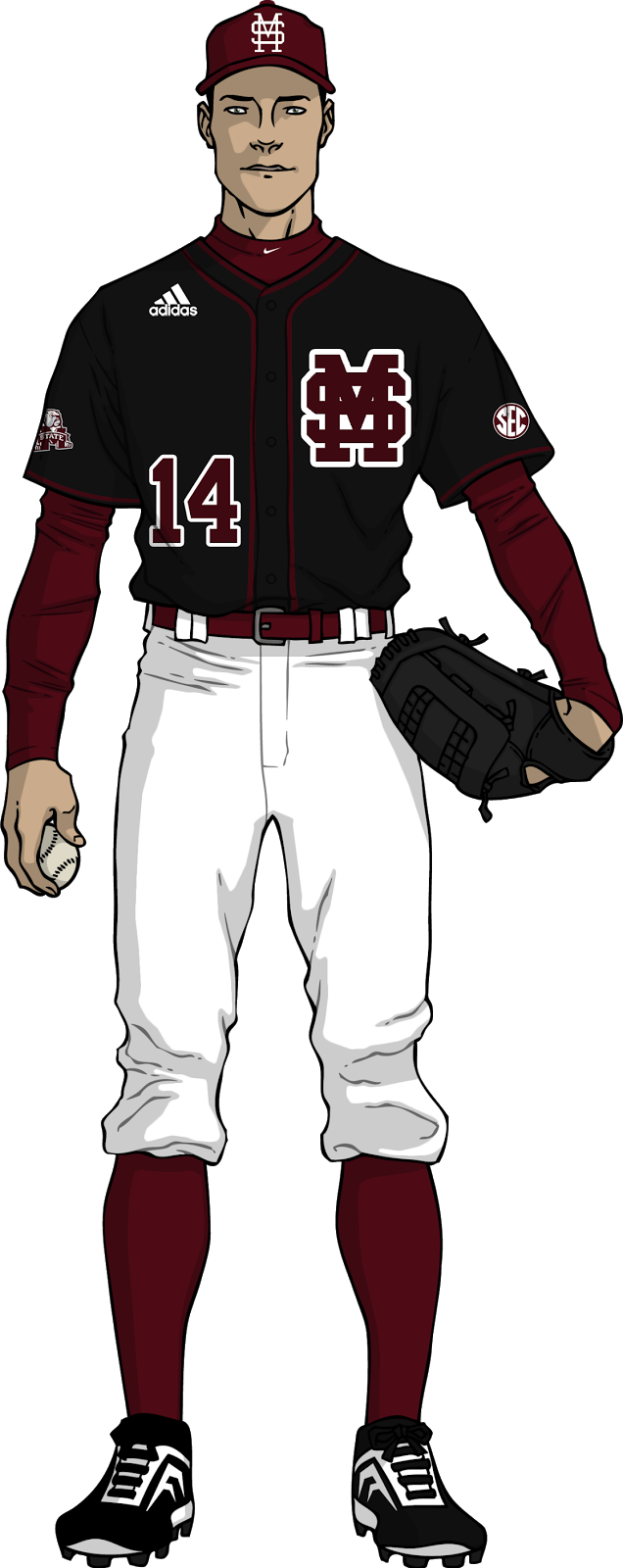 Hail State Baseball Uniform Tracker to the Mississippi State
