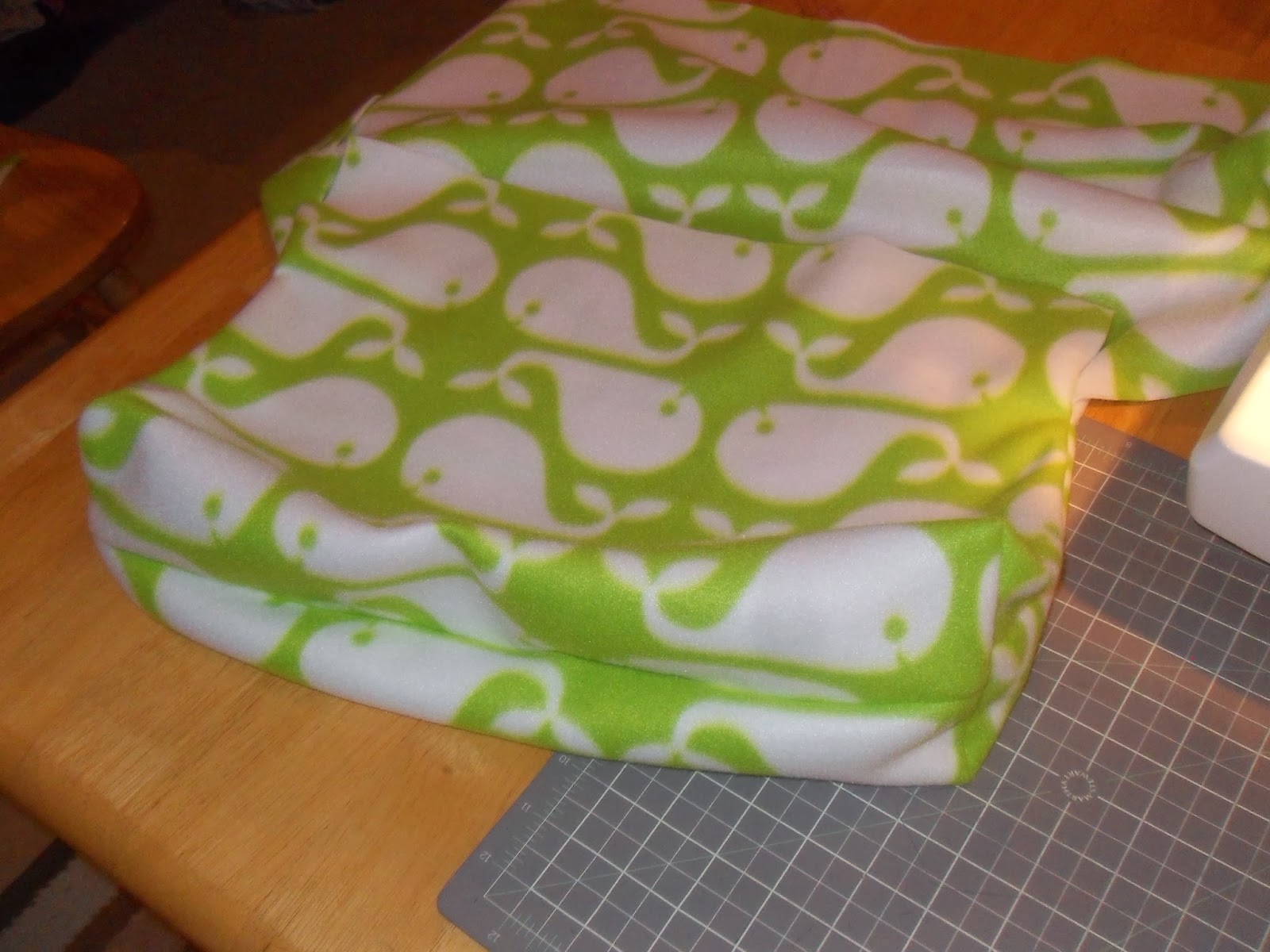 Simple Joy Crafting Fleece Swaddle Blanket Tutorial