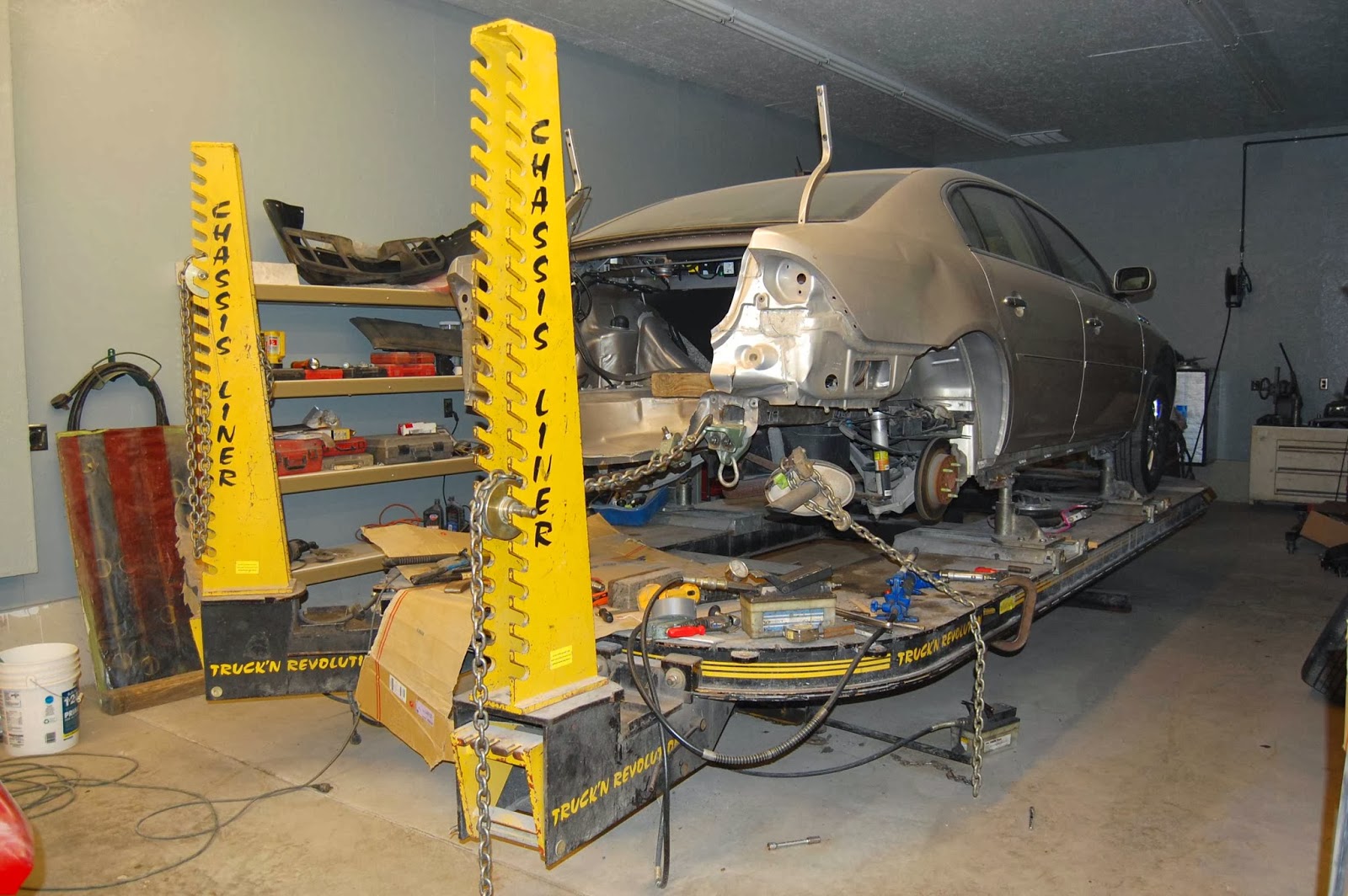 R4L GMC Canyon Progress. Brother Bobble.