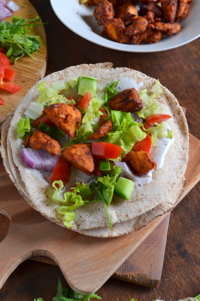 CHICKEN TIKKA WRAP kurryleaves