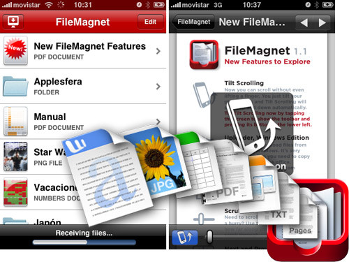 FileMagnet 2.02 - iOS iPhone / iPad