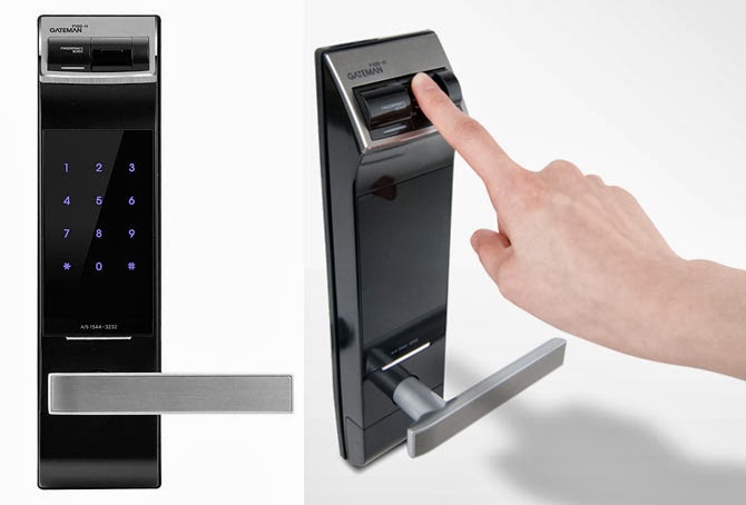 kunci pintu digital/elektronik Gateman F100 Biometric kunci pintu digital/elektronik Gateman F100 Biometric