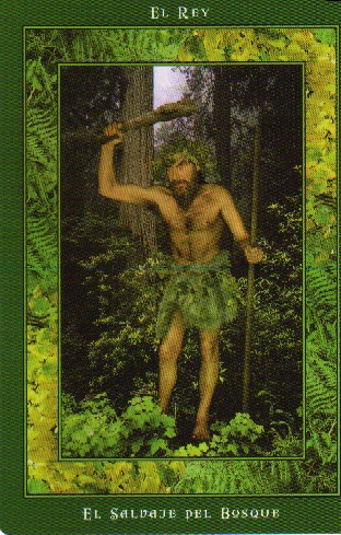 Tarot El Anillo de las Hadas:  El Salvaje del Bosque