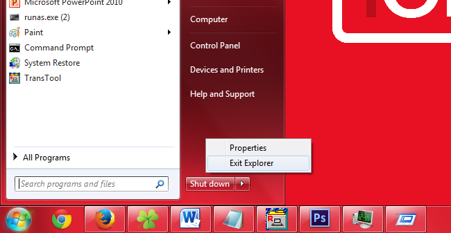 Cara Menutup dan Merestart Explorer.exe pada Windows Cara Menutup dan Merestart Explorer.exe pada Windows