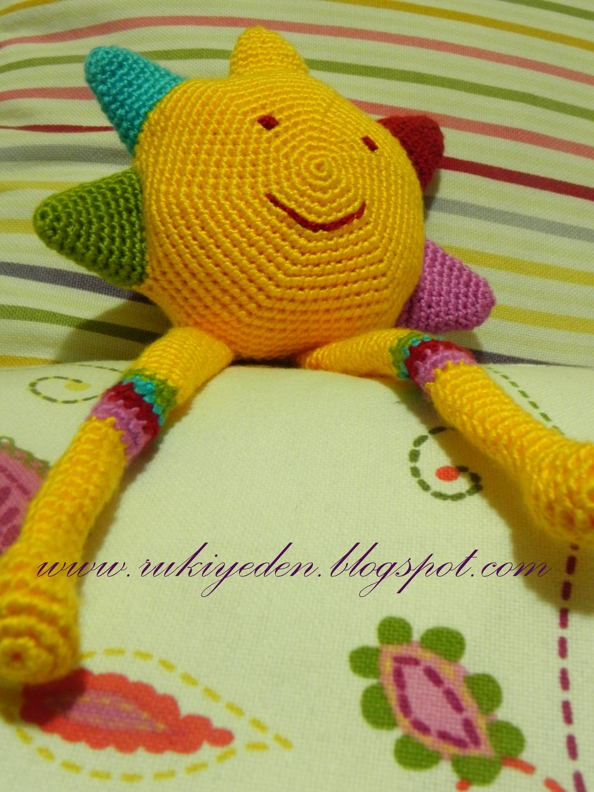 Rukiyenin G?nl???: G?ne? K?z Amigurumi ve c?lg?n Pat...