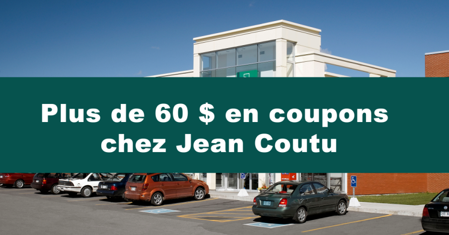 Code coupon jean coutu photo