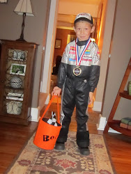 Junior racecar driver...