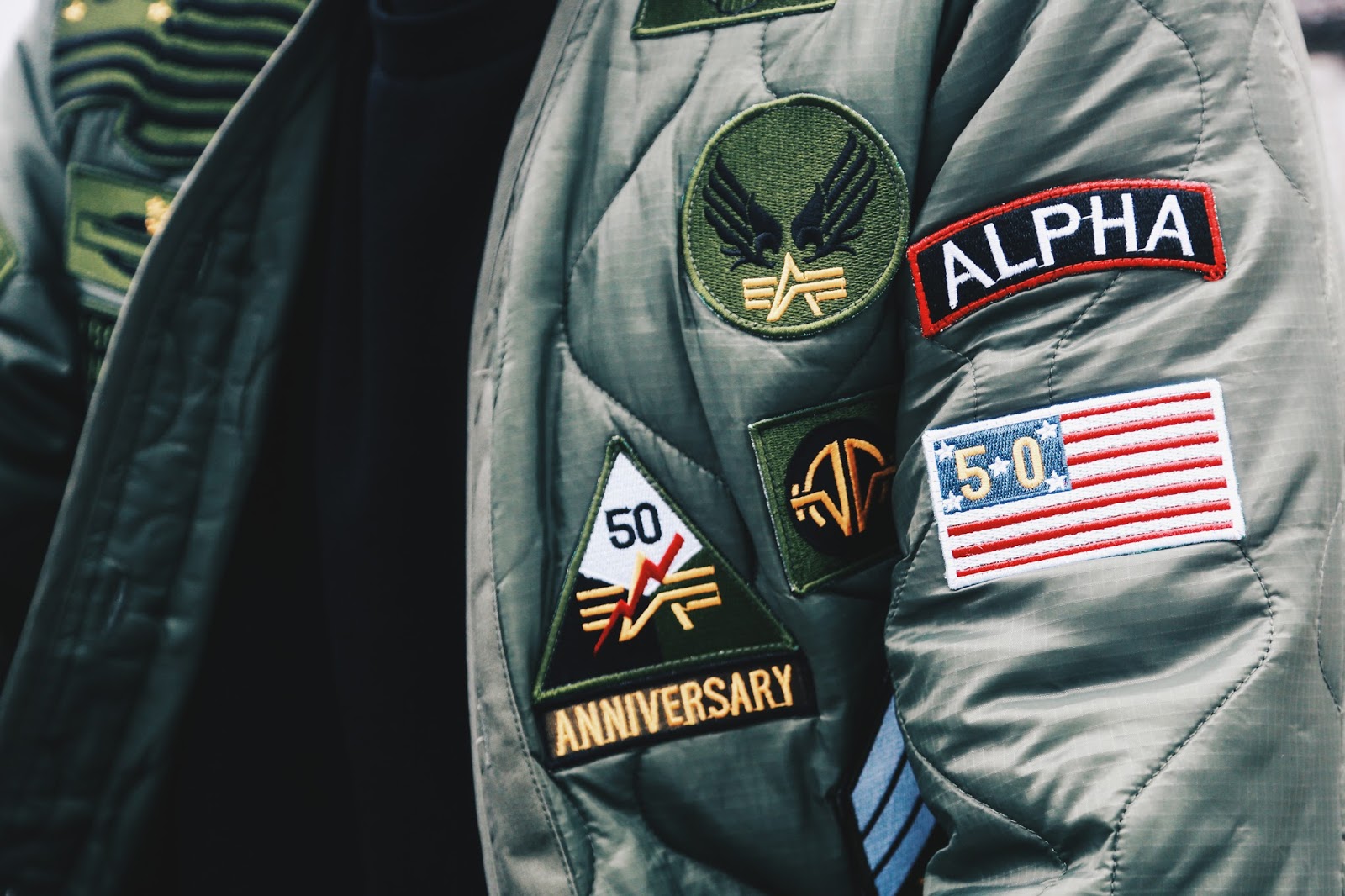 men's styling Alpha Industries launch the M65 anniversary jacket‏