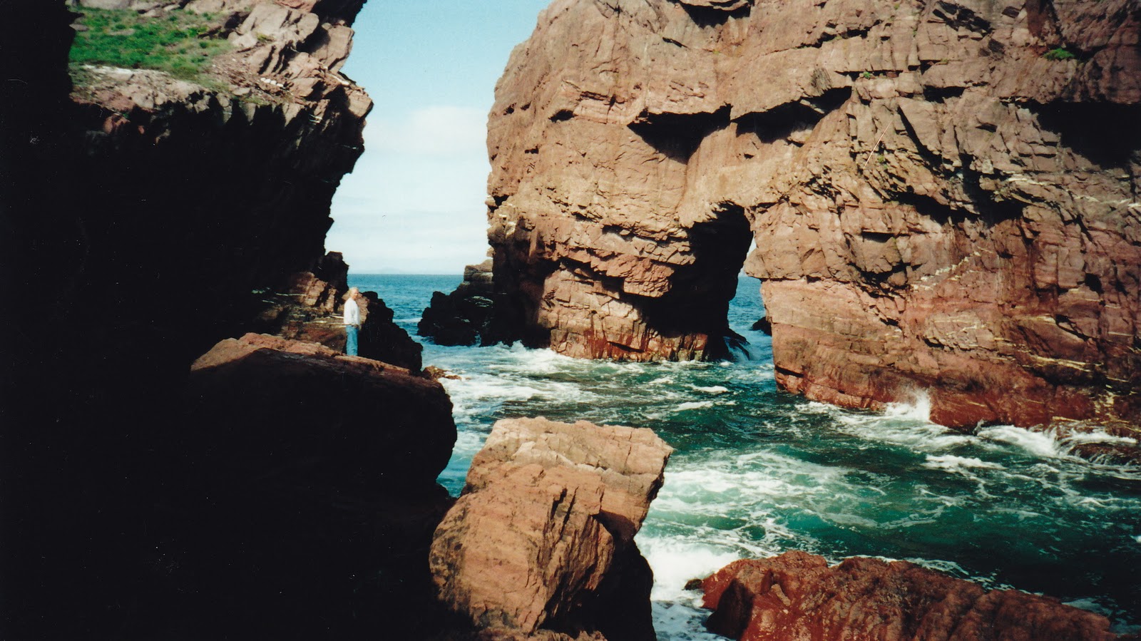 Canada Travel By Krystyna Sea Arch and Red Cliff Newfoundland