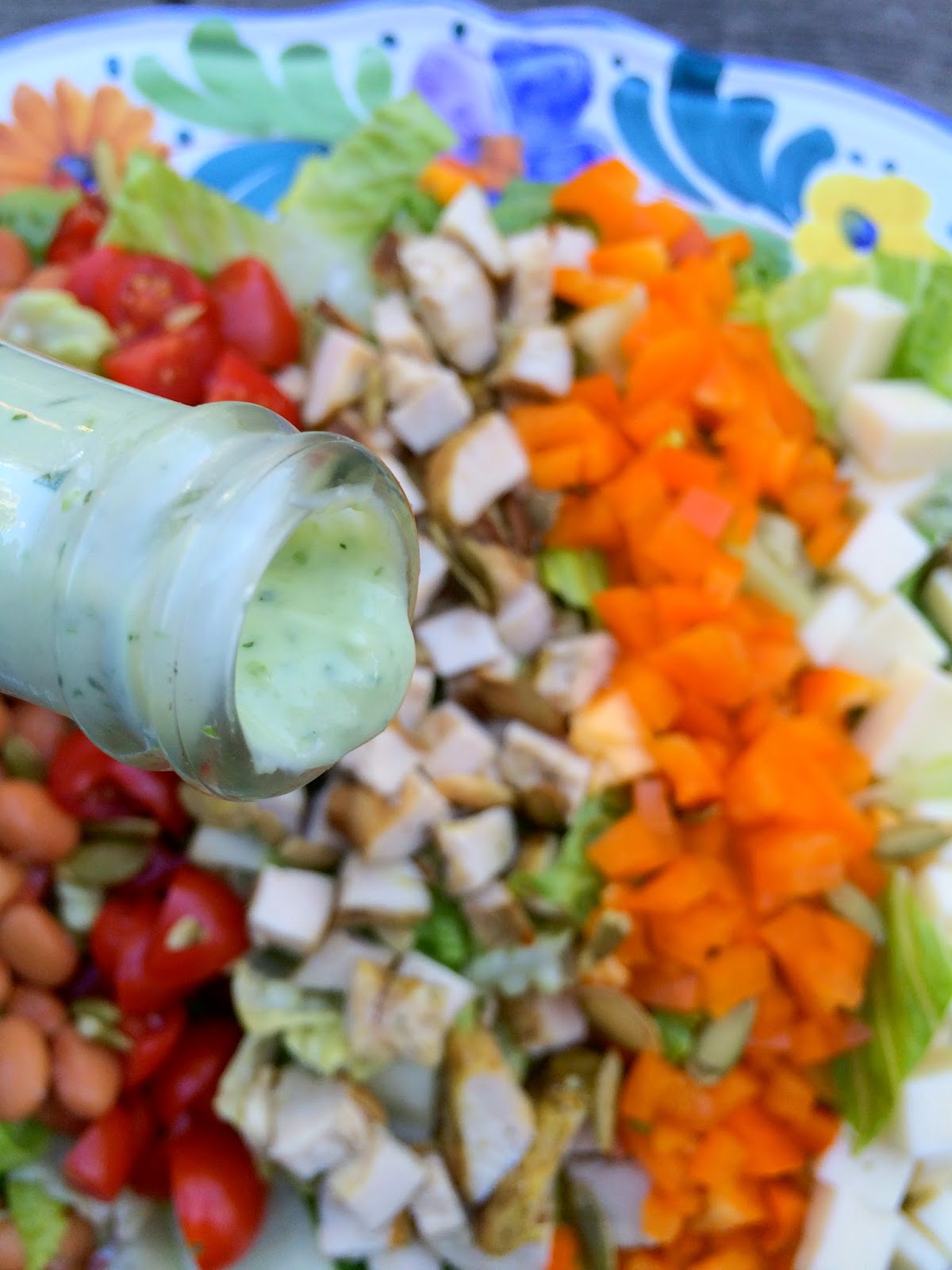 Jac o' lyn Murphy Chopped Taco Salad with Verde Goddess Dressing