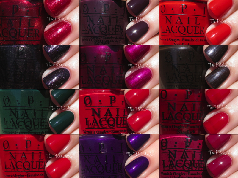 Opi Holiday 2017 Gwen Stefani Collection Swatches Review The This Collection Is Very Heavy On Reds Which Something Opi Tends To Do For Every Holiday But There Are A Gems In Here