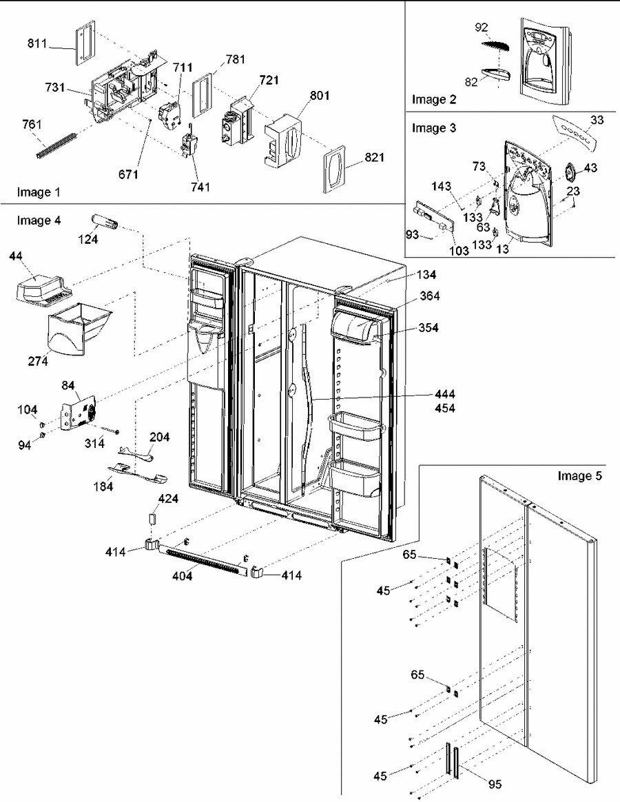 LED ELECTRONICS USA: ARS2464B Amana Refrigerator Control Parts List