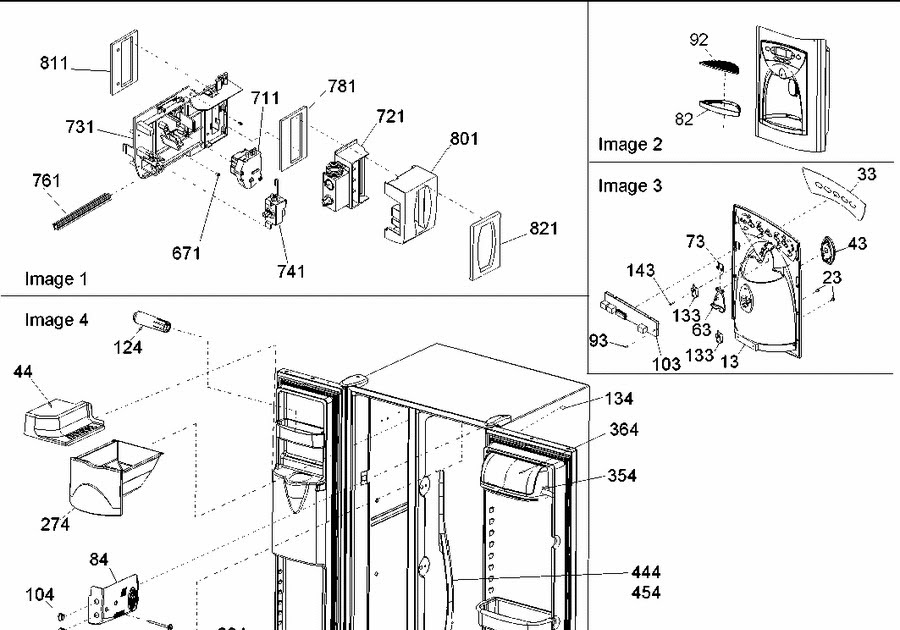 LED ELECTRONICS USA: ARS2464B Amana Refrigerator Control Parts List