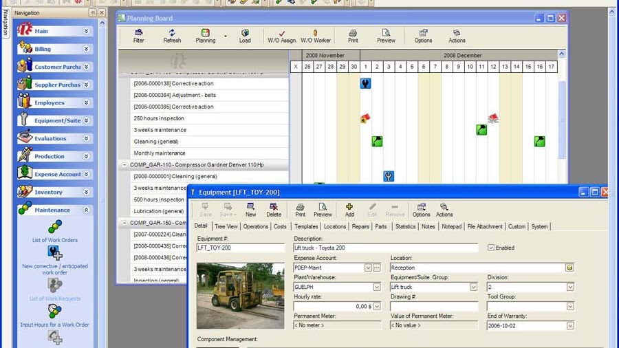 computerized maintenance management system cmms software