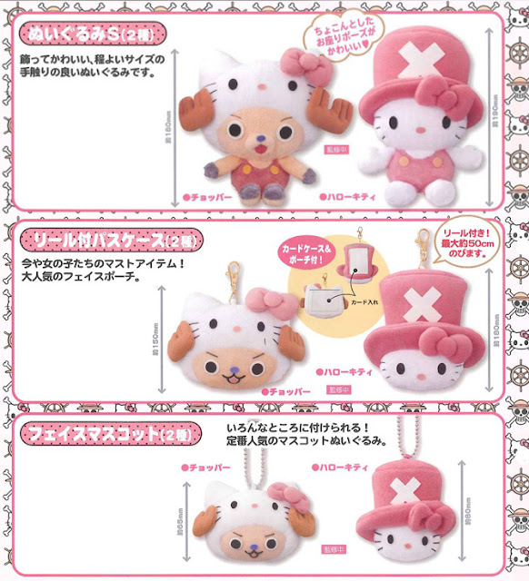 ringomashmallow Hello Kitty x One Piece